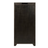 Pulaski Furniture 4 Shelf Display Cabinet with Decorative Glass Doors