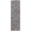 Feizy Mynka 39IBF Transitional Diamond in Gray/Ivory