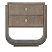 Hooker Furniture Modern Mood Two Drawer Nightstand - Round Shape