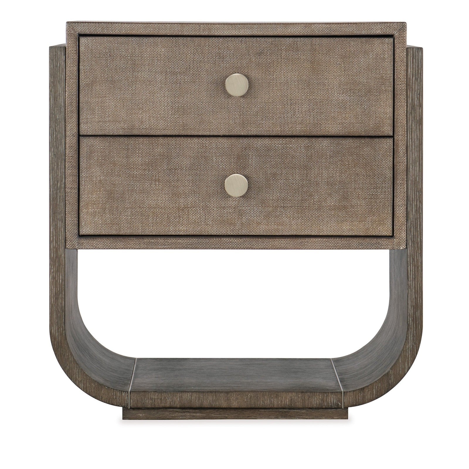 Hooker Furniture Modern Mood Two Drawer Nightstand - Round Shape