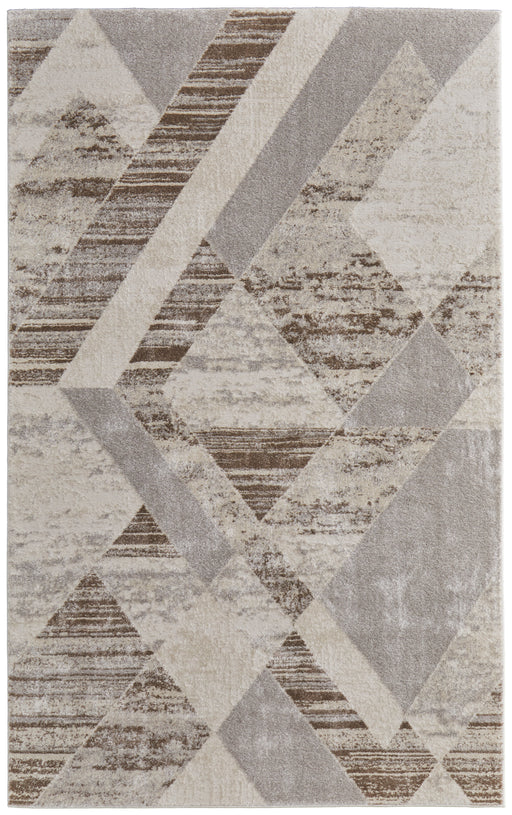 Feizy Vancouver 39NRF Rug in Beige/Brown