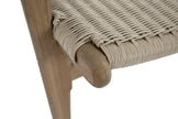 Sunset West Coastal Teak Cushionless Highback Chair