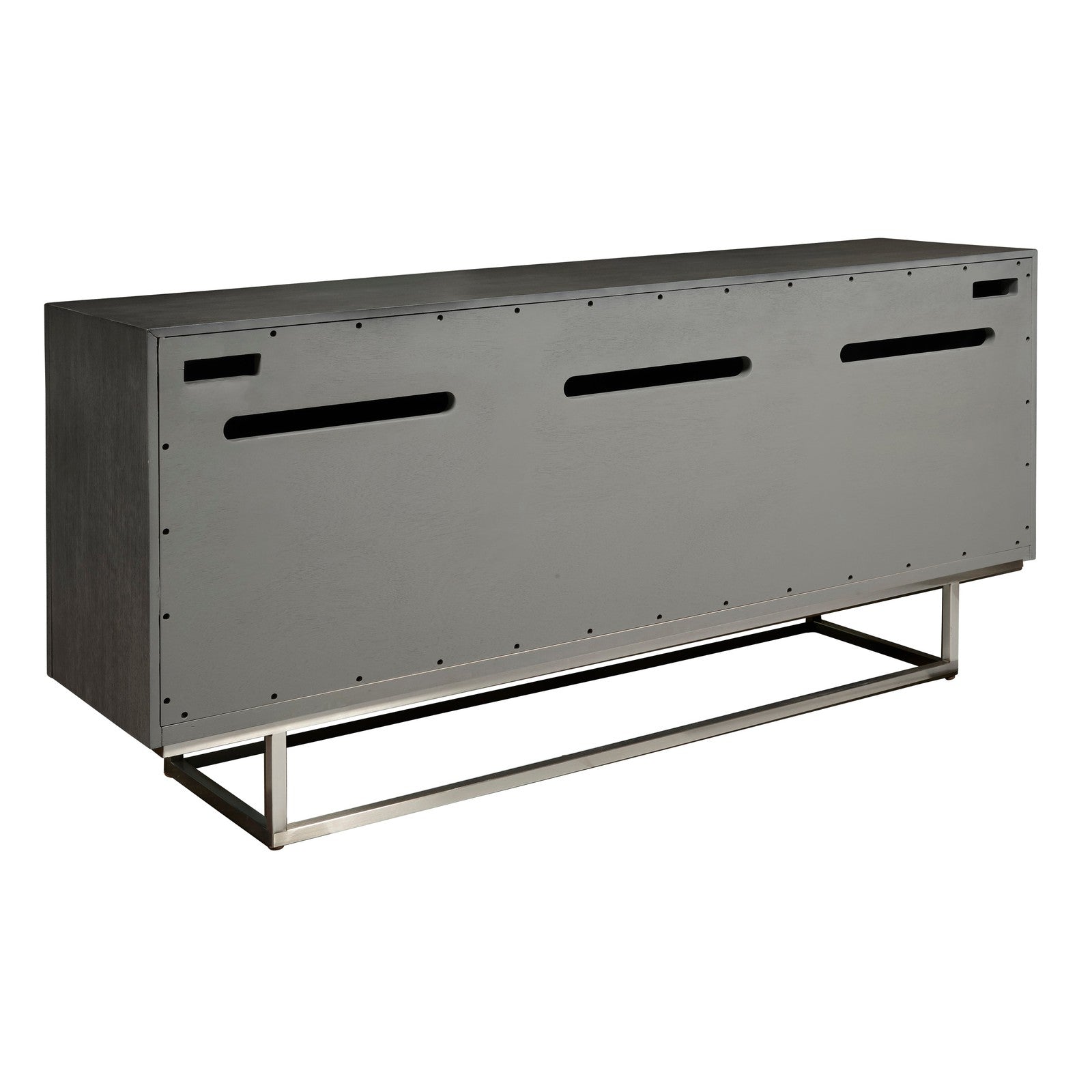 Pulaski Furniture Hand Painted 3 Door Credenza