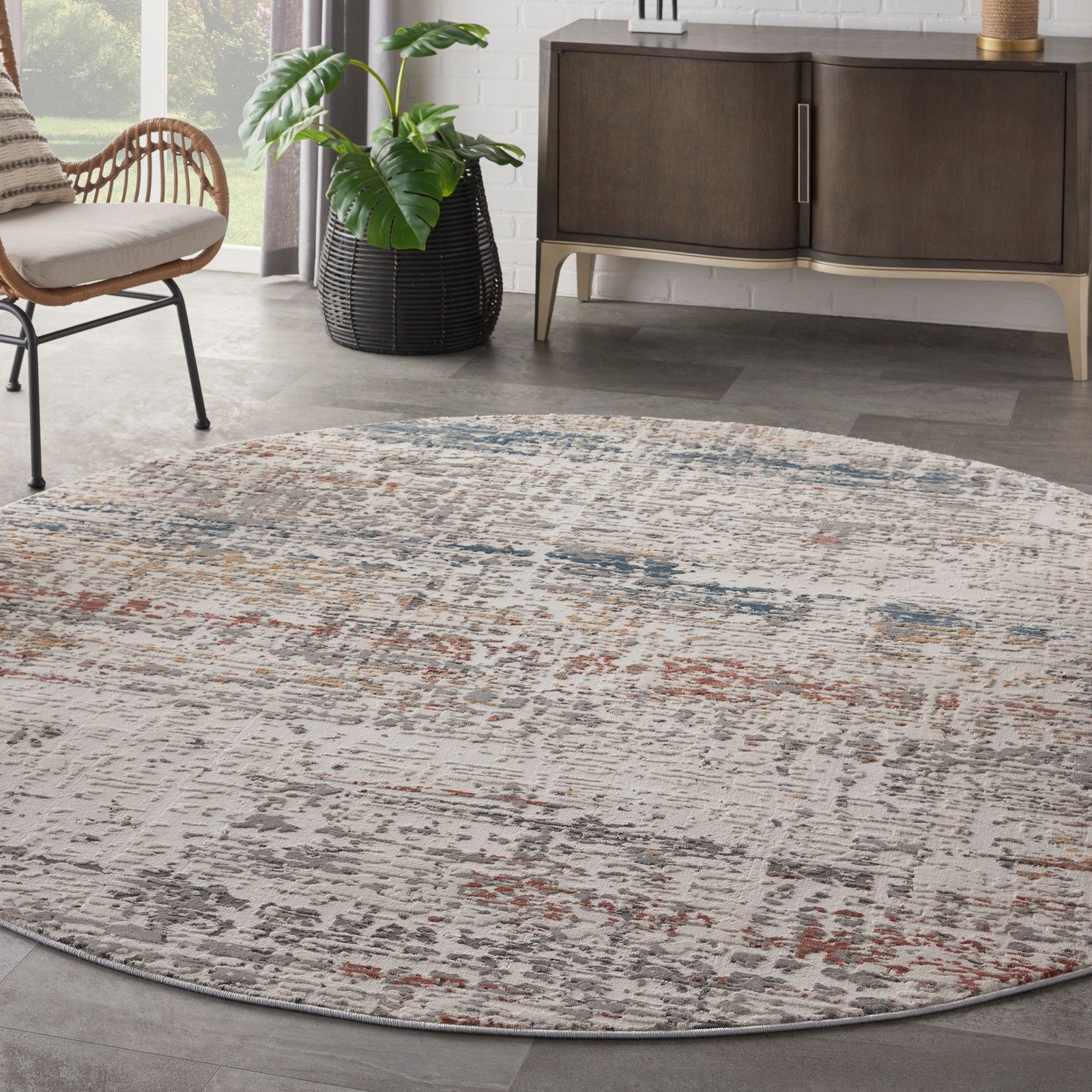 Nourison Rustic Textures RUS14 Modern Indoor Rug