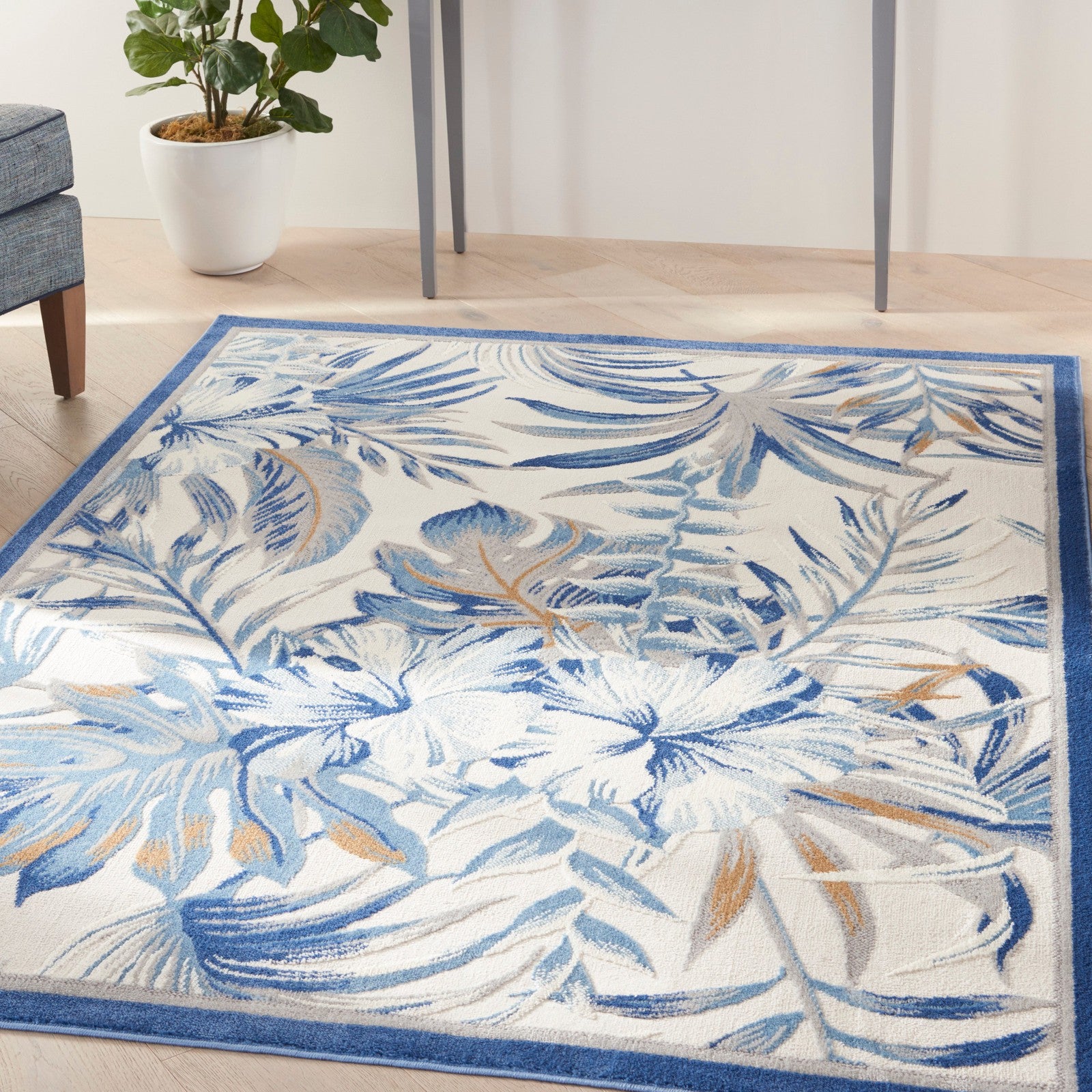 Nourison Seaside SDS02 Tropical Indoor Rug