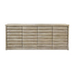 Pulaski Furniture Modern 4 Door Credenza with Storage