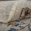 Feizy Kaia 39GPF Transitional Floral & Botanical in Ivory/Orange/Blue