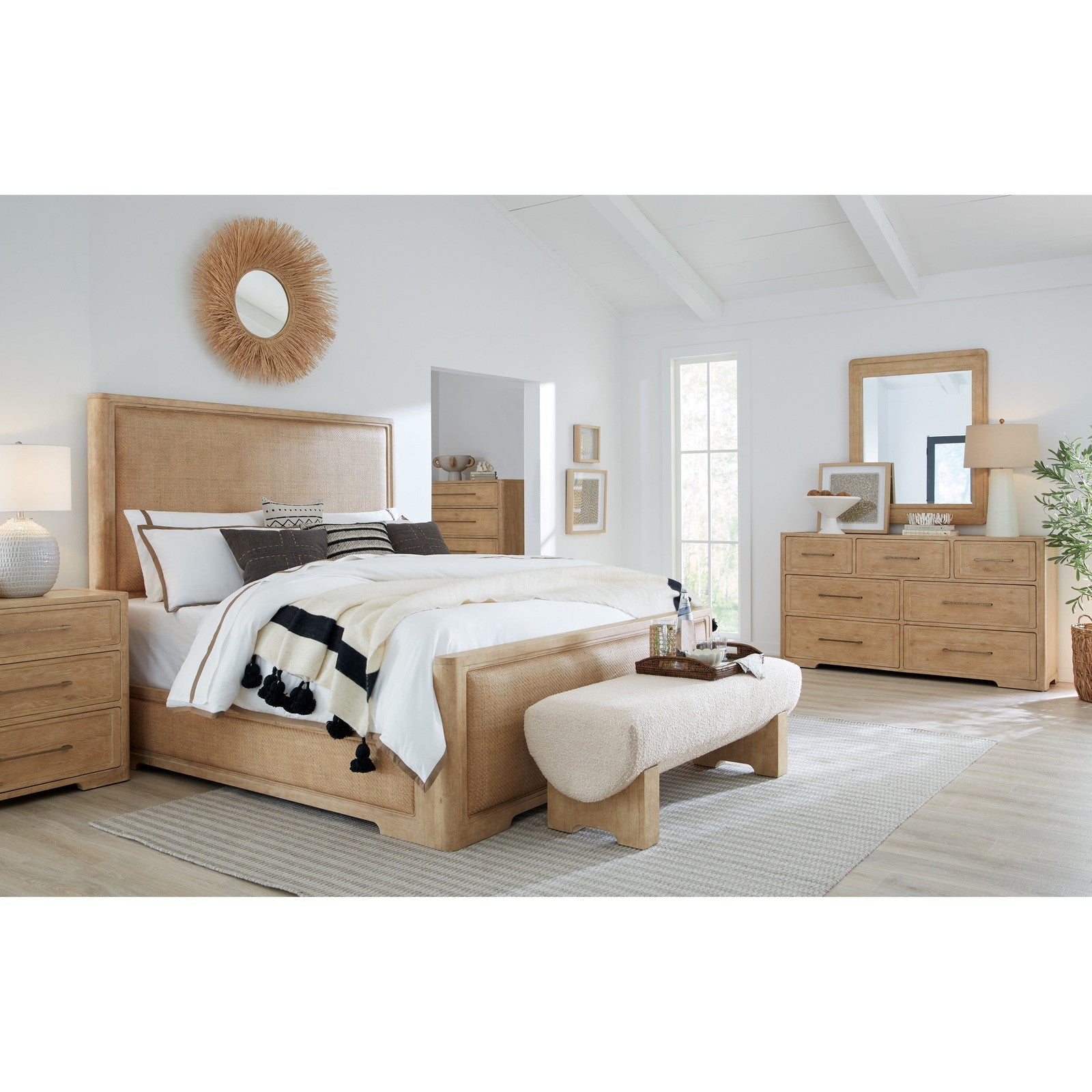 Hooker Furniture Retreat Landscape Mirror - Layered Stepped