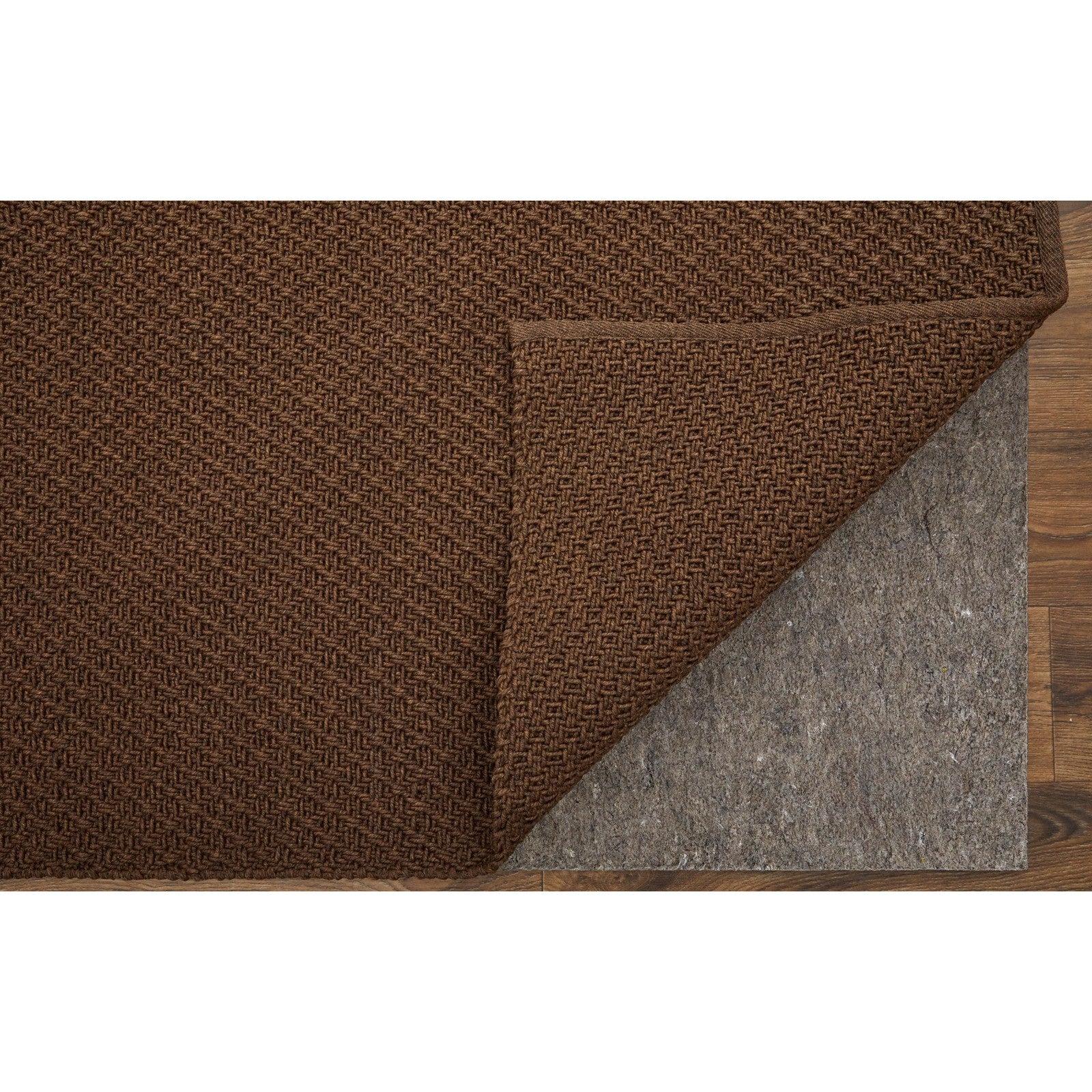 Feizy Tito 0826F Modern Solid in Brown