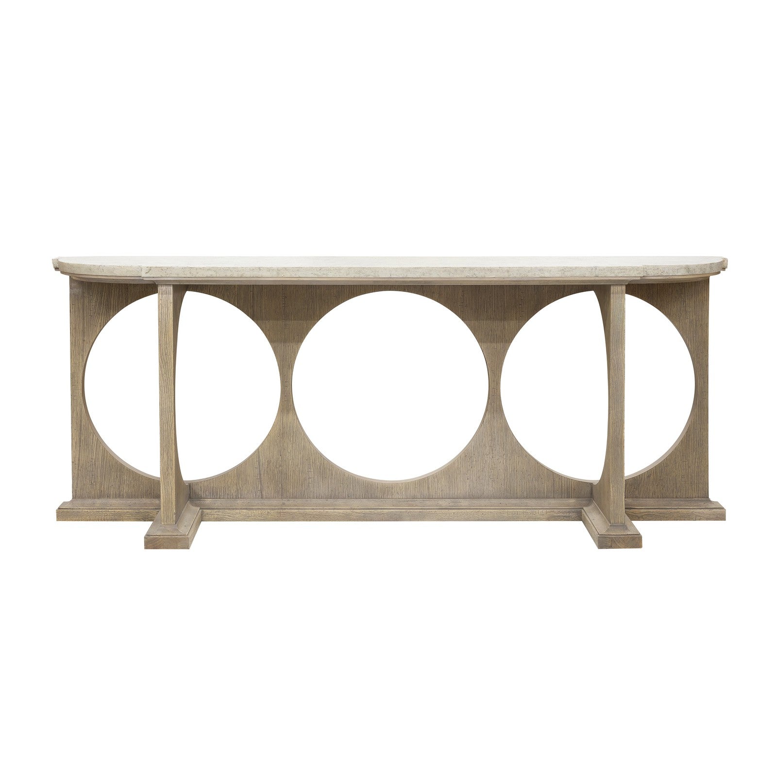 Pulaski Furniture Modern Entryway Console Table with Concrete Top