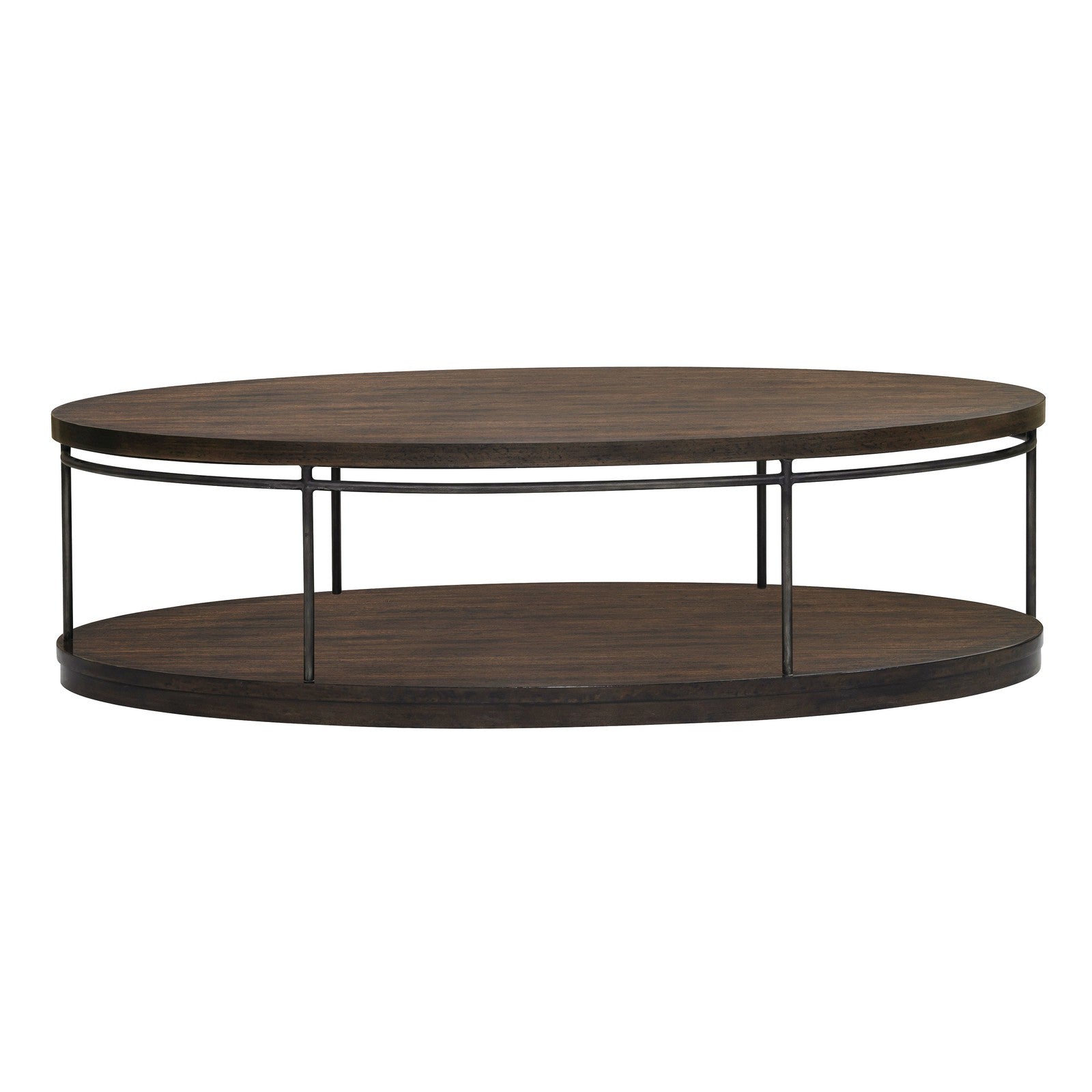 Pulaski Furniture Dark Wood Industrial Cocktail Table