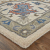 Feizy Rylan 8640F Transitional Oriental in Taupe/Ivory/Blue