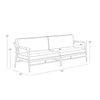 Sunpan Meadow Sofa