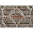 Feizy Mynka 39ICF Transitional Diamond in Tan/Taupe/Ivory