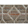 Feizy Mynka 39ICF Transitional Diamond in Tan/Taupe/Ivory