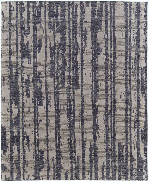 Feizy Altmar T6035 Rug in Navy/Beige