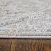 Feizy Pasha 39M6F Transitional Distressed in Taupe/Ivory/Blue