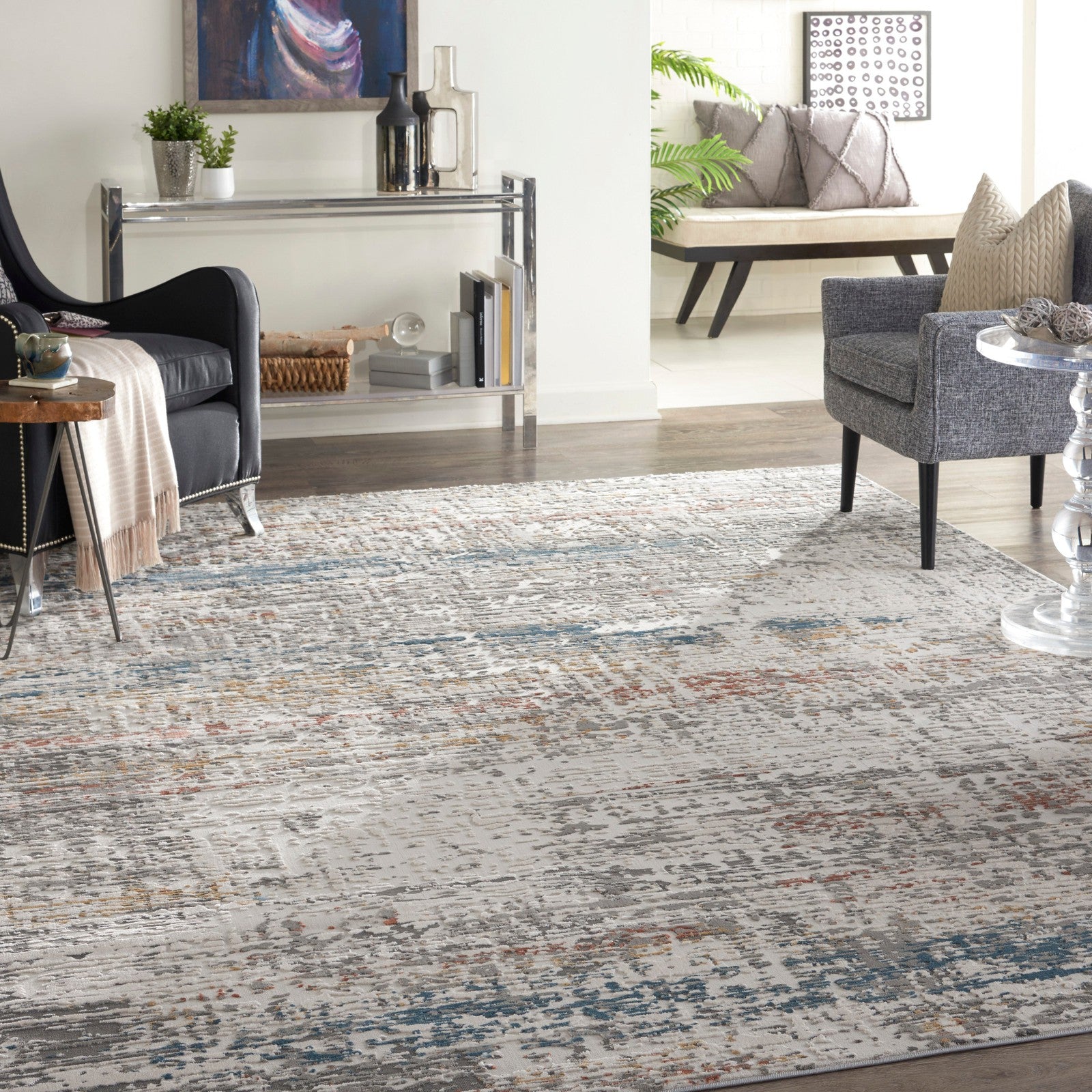 Nourison Rustic Textures RUS14 Modern Indoor Rug