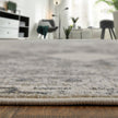 Feizy Kano 39LJF Transitional Distressed Rug in Ivory/Taupe/Gray