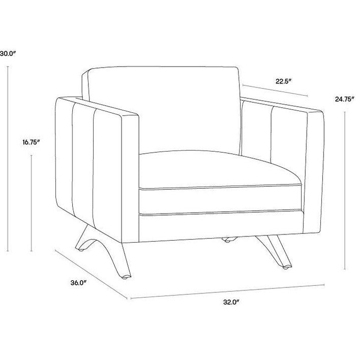 Sunpan Rogers Armchair