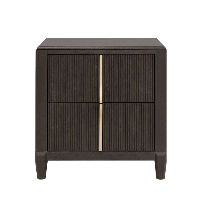 Pulaski Furniture West End Loft 2-Drawer Nightstand with USB-C Outlets