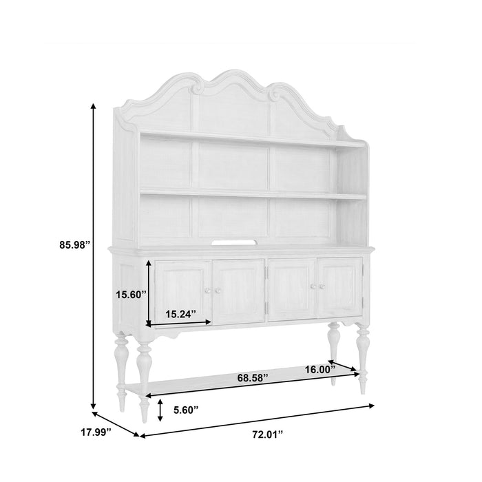 Pulaski Furniture Weston Hills Sideboard and Hutch