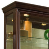 Pulaski Furniture PFC Curios Lighted Sliding Door 4 Shelf Curio Cabinet