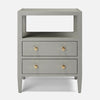Jarin Two Drawer Wide Nightstand
