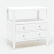 Jarin Two Drawer Wide Nightstand