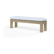 Sunset West Coastal Teak Dining Bench