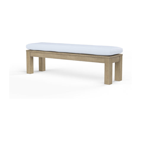 Sunset West Coastal Teak Dining Bench