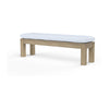 Sunset West Coastal Teak Dining Bench