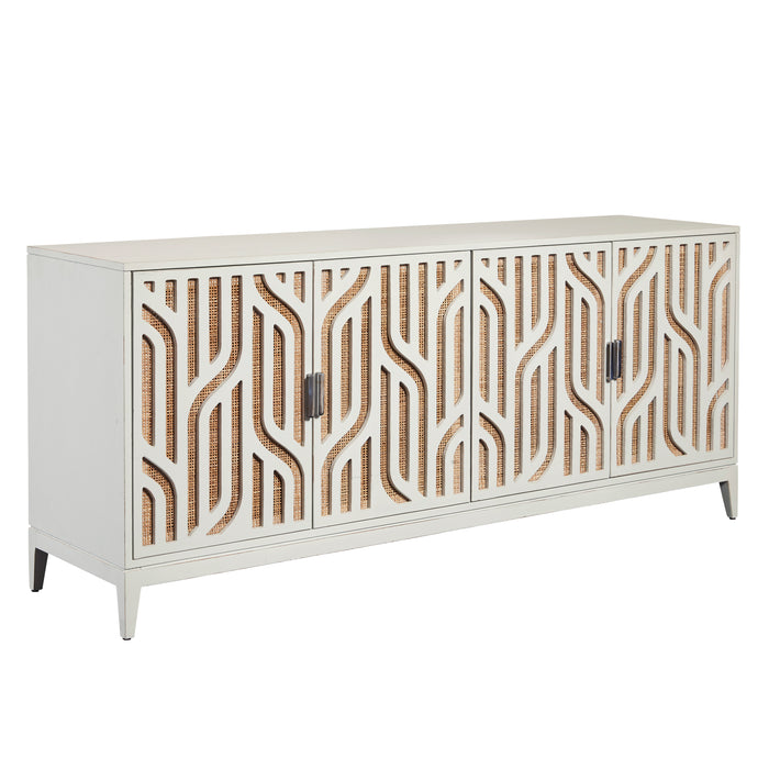 Pulaski Furniture Accents 4-Door Credenza with Storage