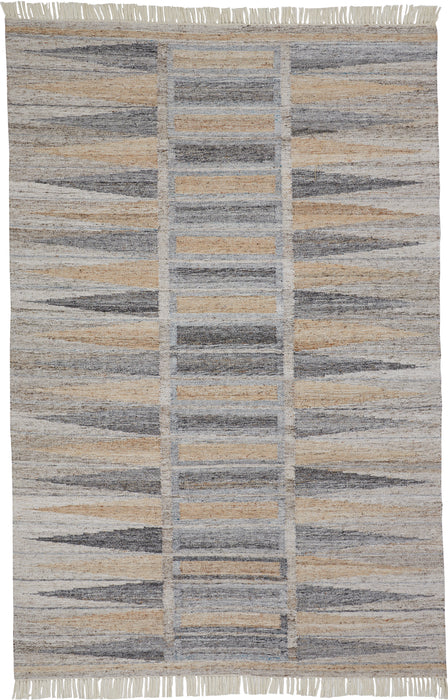 Feizy Beckett 0817F Rug in Gray/Beige