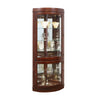 Pulaski Furniture PFC Curios Curved 5 Shelf Corner Curio Cabinet