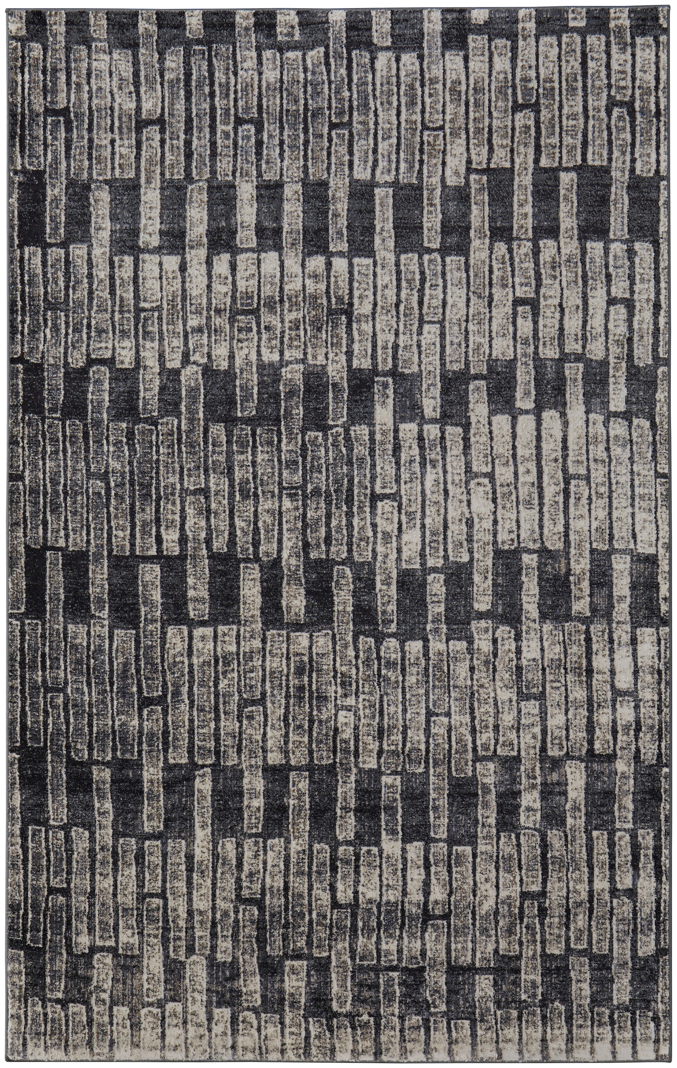 Feizy Kano 39LKF Rug in Charcoal