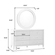 Pulaski Furniture Zoey Round Beveled Mirror