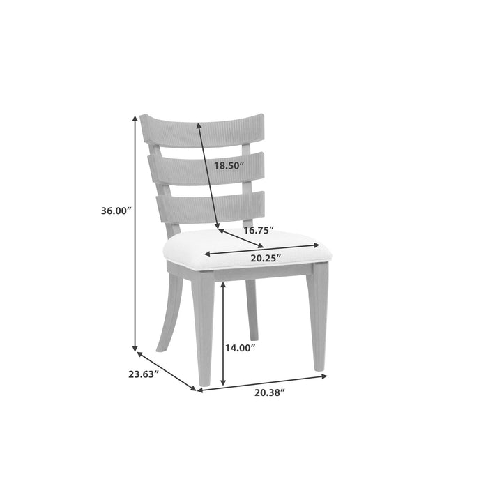 Pulaski Furniture West End Loft Wood Back Side Chair