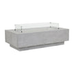 Sunset West Bazaar Gravelstone Rectangular Fire Table