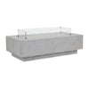 Sunset West Bazaar Gravelstone Rectangular Fire Table