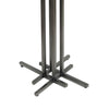 Pulaski Furniture Accents Glass Top Spot Table with Metal Base Pedestal