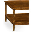 Jonathan Charles Casual Accents Distressed Coffee Table 491021
