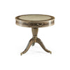 Jonathan Charles Buckingham Bleached Mahogany Drum Table