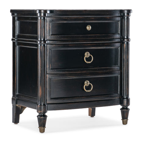 Hooker Furniture Charleston Three Drawer Nightstand - 30