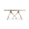 Jonathan Charles Solar Spider Leg Dining Table 496093