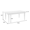 Pulaski Furniture Madison Ridge Farmhouse Leg Table