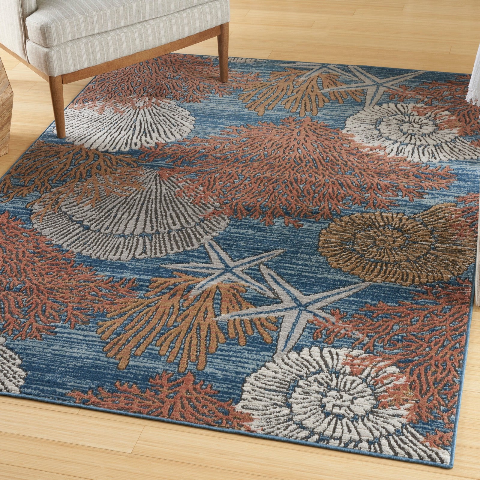 Nourison Seaside SDS04 Coastal, Nautical & Beach Indoor Rug