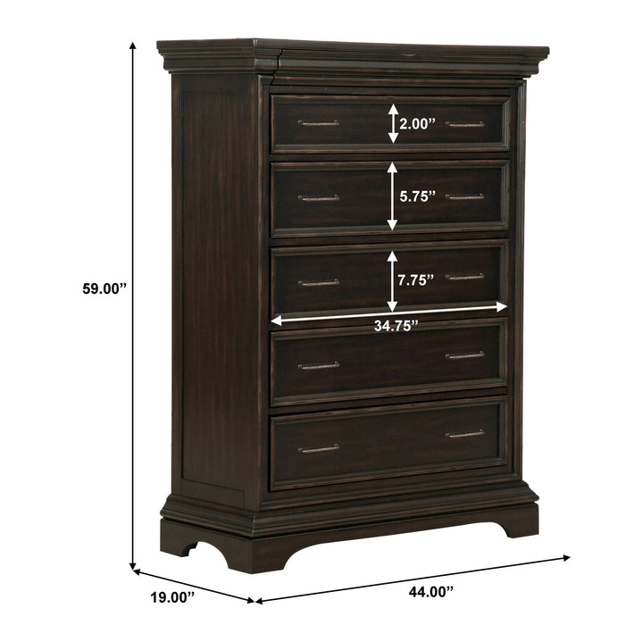 Pulaski Furniture Caldwell 6 Drawer Chest