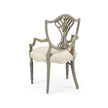 Jonathan Charles Buckingham Gilded Dining Armchair - Set of 2 495819-AC-PBG-F200