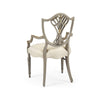 Jonathan Charles Buckingham Gilded Dining Armchair - Set of 2 495819-AC-PBG-F200